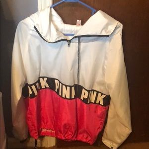 Pink windbreaker